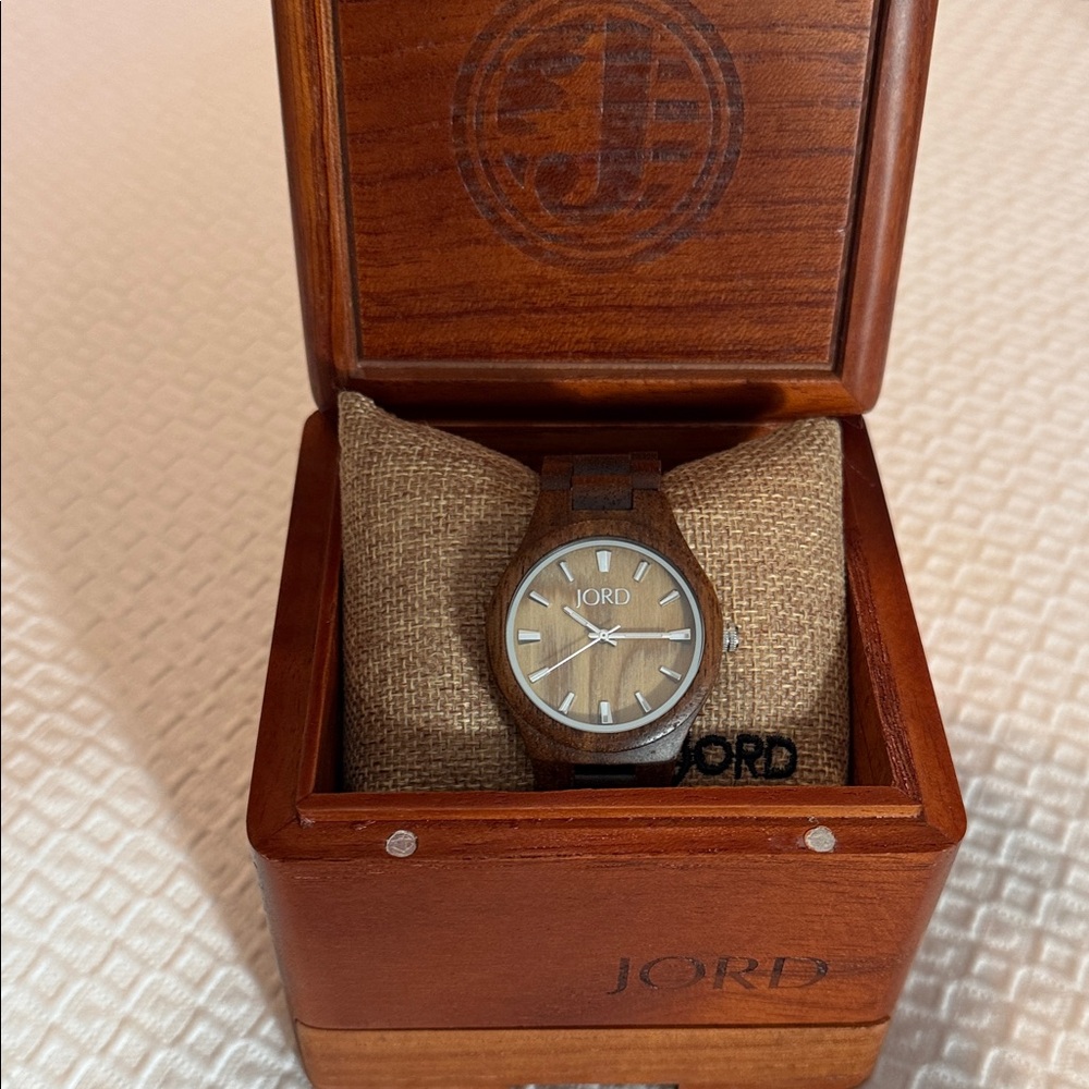 Men's JORD Wooden Watch - Brown
